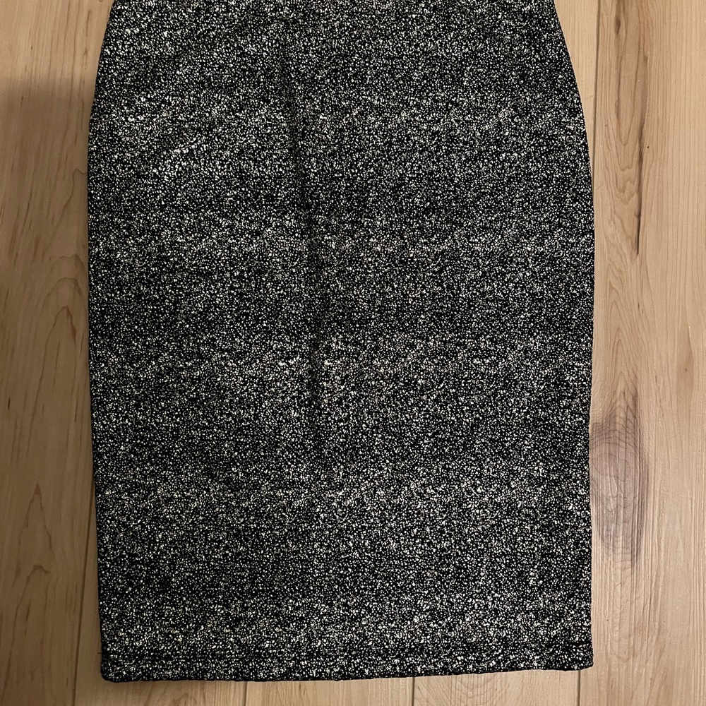 Sparkly midi skirt